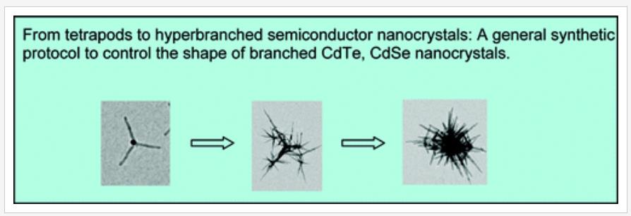 Controlled Synthesis of Hyperbranched Inorganic Nanocrystals