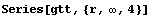 Series[gtt, {r, ∞, 4}]