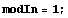modIn = 1 ;