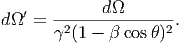             d 
d ′ =----------------.
      2 (1 -  cos )2
