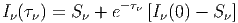 I() = S + e- [I(0) - S]
